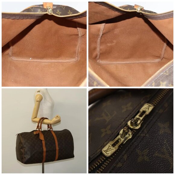 LOUIS VUITTON Monogram Keepall 55 Boston Bag - Picture 16 of 16